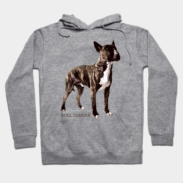 Bull Terrier  - Bully Hoodie by Nartissima